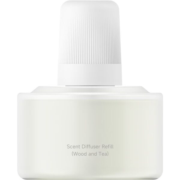 بطری اسانس خوشبو کننده smart scent در کنار دستگاه دیفیوزر شیائومی