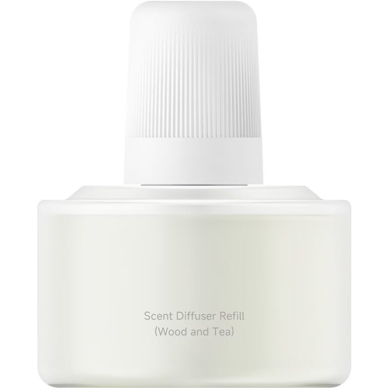 بطری اسانس خوشبو کننده smart scent در کنار دستگاه دیفیوزر شیائومی