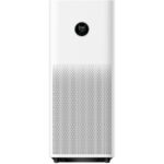 دستگاه تصفیه هوای هوشمند شیائومی مدل Mijia Smart Air Purifier 6 از نمای جلو با نمایشگر OLED