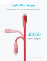 بسته‌بندی کابل USB به Lightning انکر A8453 PowerLine II Plus