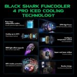 نصب خنک‌کننده بلک‌شارک FunCooler 4 Pro روی گوشی در حالت گیمینگ