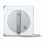 نمای روبرو ربات شیشه‌شور اکوواکس WINBOT W2S روی پنجره
