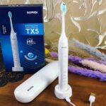 جزئیات کلید و بدنه ضدآب مسواک برقی بومیدی TX5