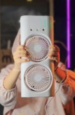 جزئیات طراحی مدرن و مخزن آب پنکه رو میزی شیائومی