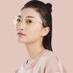 جزئیات پایه بینی سیلیکونی و طراحی سبک عینک HMJ02TS