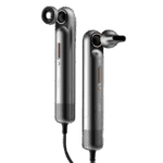 سشوار شیائومی Deerma CF35W رنگ بنفش روی میز آرایش