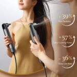 نازل مغناطیسی ۳۶۰ درجه سشوار Deerma CF35W شیائومی در حال چرخش