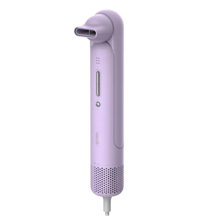 نمای روبرو از سشوار Deerma CF35W شیائومی با طراحی ستونی