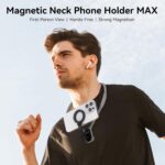 استفاده عملی از هولدر گردنی تلسین مدل MNM-002 Max حین تولید محتوا