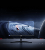 پشت مانیتور شیائومی G Pro 27i با حلقه نورپردازی RGB