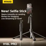 نمای نزدیک از گیره قابل تنظیم مونوپاد آرتاکو H18L Pro