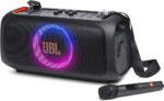 استفاده از اسپیکر JBL PartyBox On The Go 2 در فضای باز کنار استخر