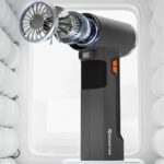 نازل‌های همراه جت‌فن شارژی بوستر مدل TF64A1 روی میز کار