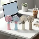 پنکه Mini Fan قرار گرفته در کیف دستی