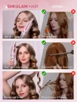نمای جانبی دستگاه فرکننده شیگلم با رنگ صورتی فانتزی