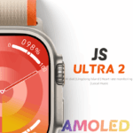 ساعت هوشمند JS ULTRA 2 رنگ نارنجی با صفحه روشن