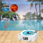 چراغ خواب اسپیکر The Waves با نور RGB در اتاق تاریک