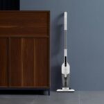 مخزن گردوغبار ۱.۲ لیتری جارو برقی درما DX120C هنگام تخلیه