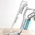 استفاده از جاروبرقی شیائومی DEM-DX700 برای نظافت راه‌پله