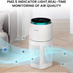 جزئیات فیلتر H13 HEPA دستگاه تصفیه هوا بومیدی AP01