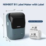 نمونه لیبل چاپشده با پرینتر NIIMBOT B1 SERIES با وضوح بالا
