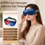 دکمهها و نمایشگر ماساژور چشم بومیدی مدل EM01
