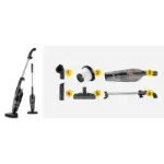 جاروبرقی Deerma DX115C در حال تمیز کردن زیر مبلمان
